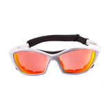 Ocean Lake Garda Polarised Sunglasses - Shiny White with Revo lens (Floating & Polarised)